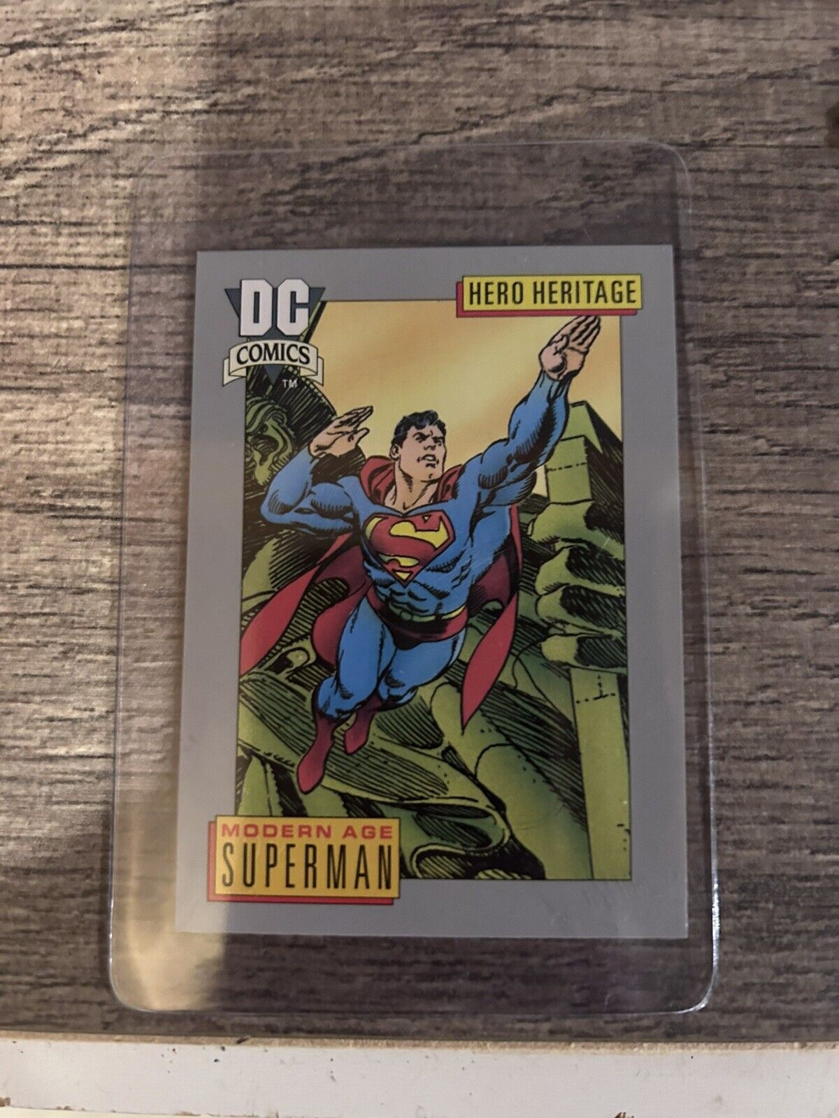 1992 DC Comics (SERIES # 1 ) Cosmic Cards Superman #18-near Mint Or Mint See Pic