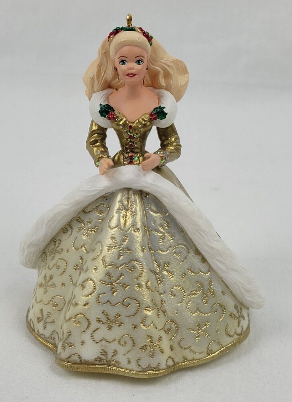 Vintage Holiday Barbie Doll 1994 Mattel Christmas Keepsake Ornament 90s