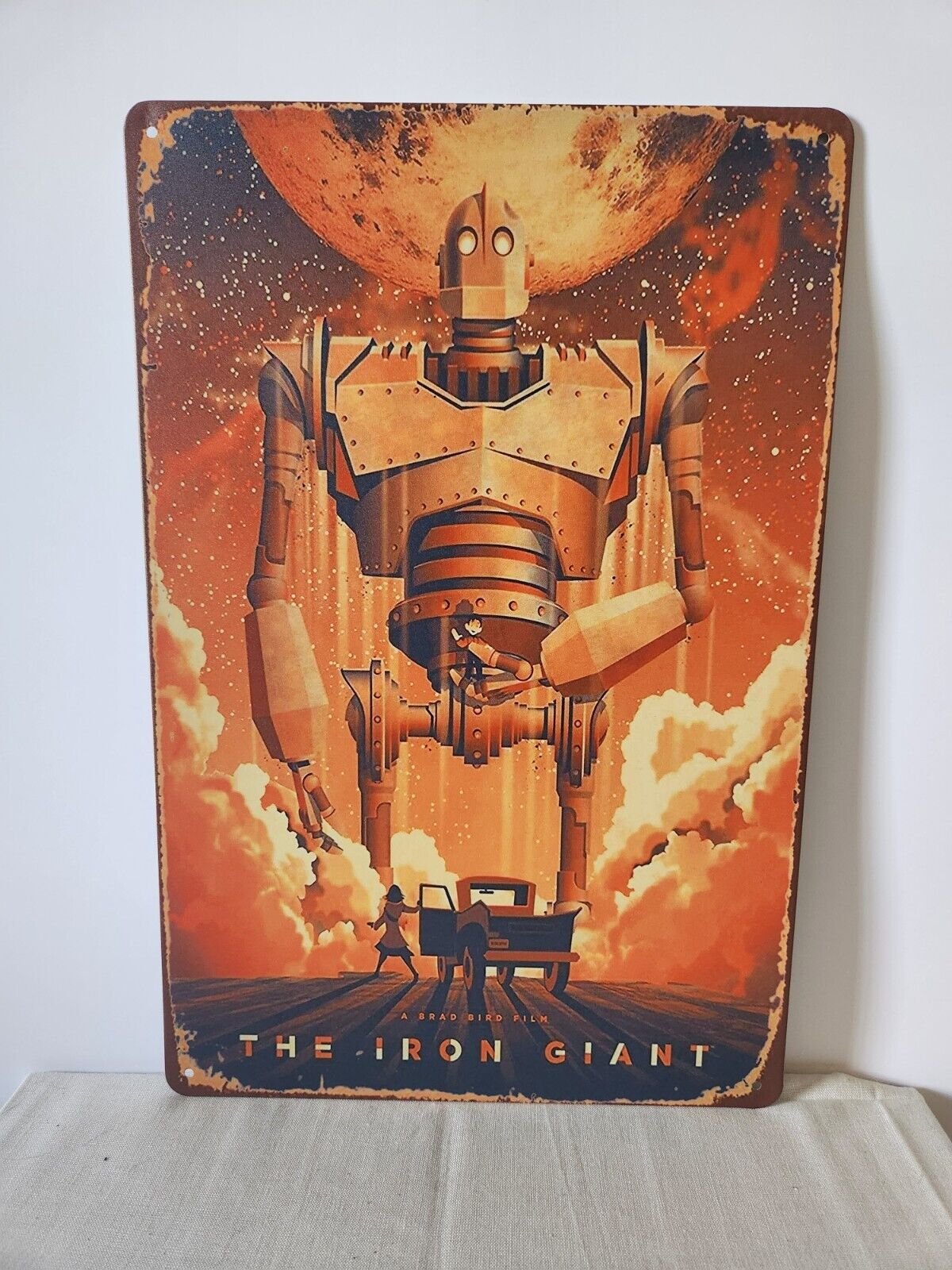 The Iron Giant Movie - Metal Tin Sign - 8\