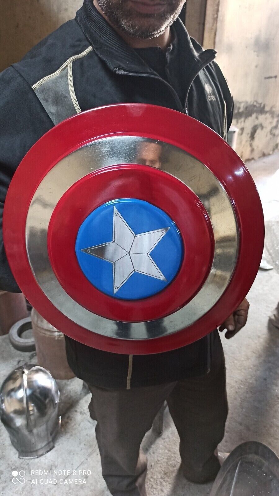 Christmas 12 inch small size captain america shield