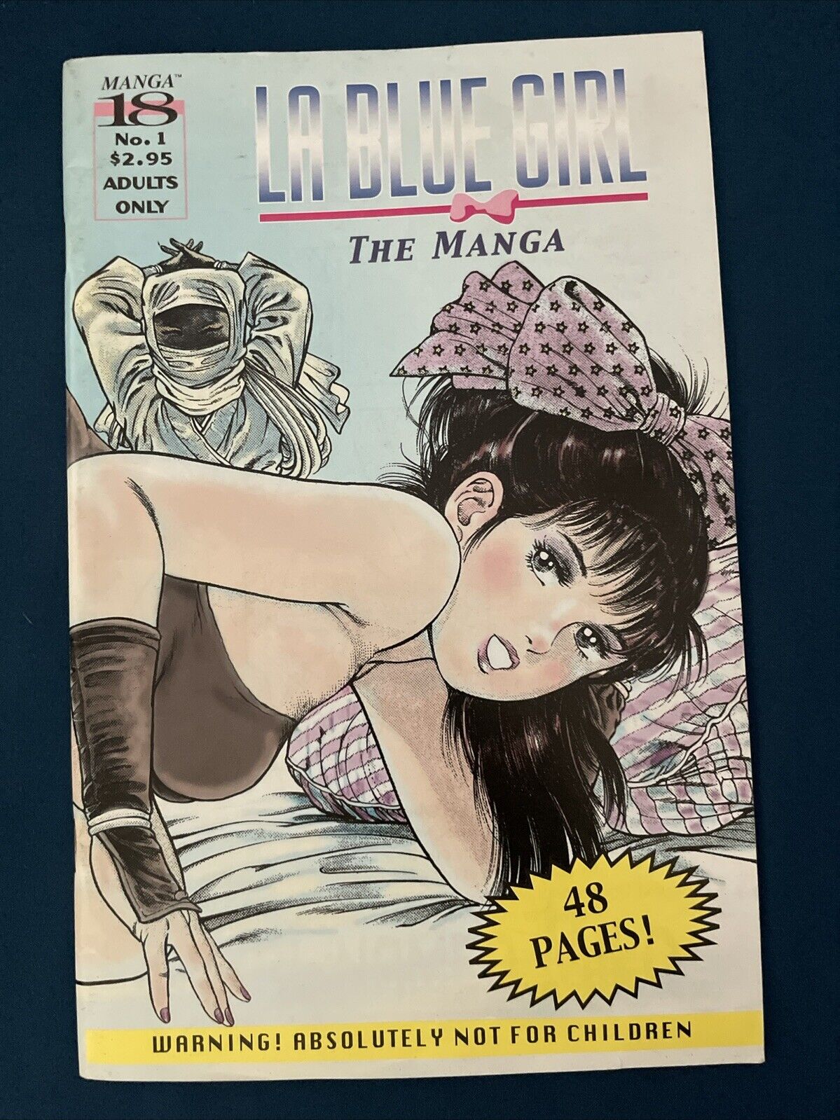 La Blue Girl #1  Manga 18 by Toshio Maeda 2001 VF+