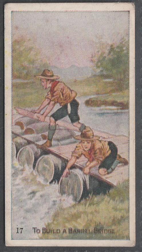 H634 Steinwender-Stoffregen Co., Boy Scouts, 1910's, No 17, To Build a Barrel...