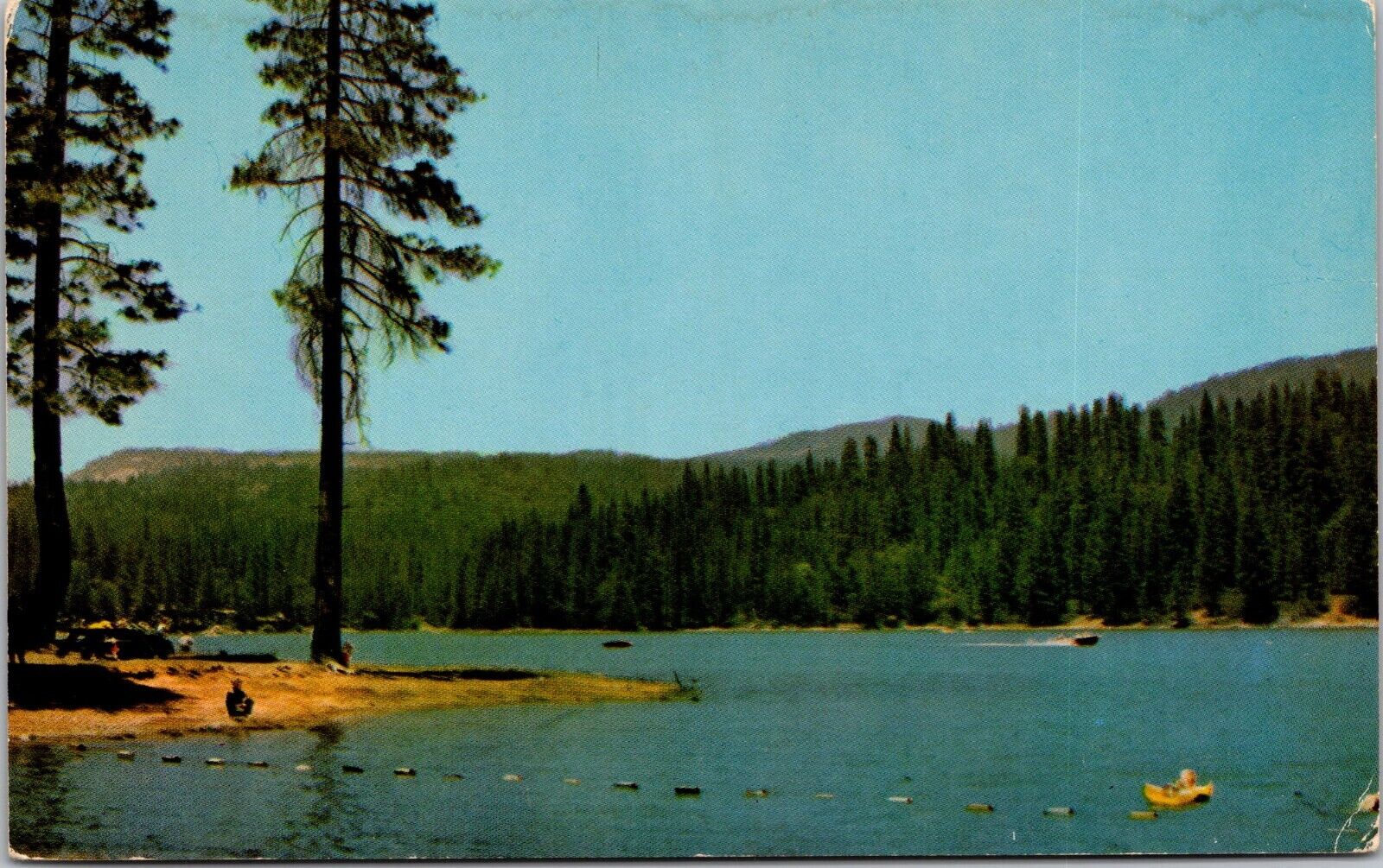 Postcard Bass Lake California [bm]
