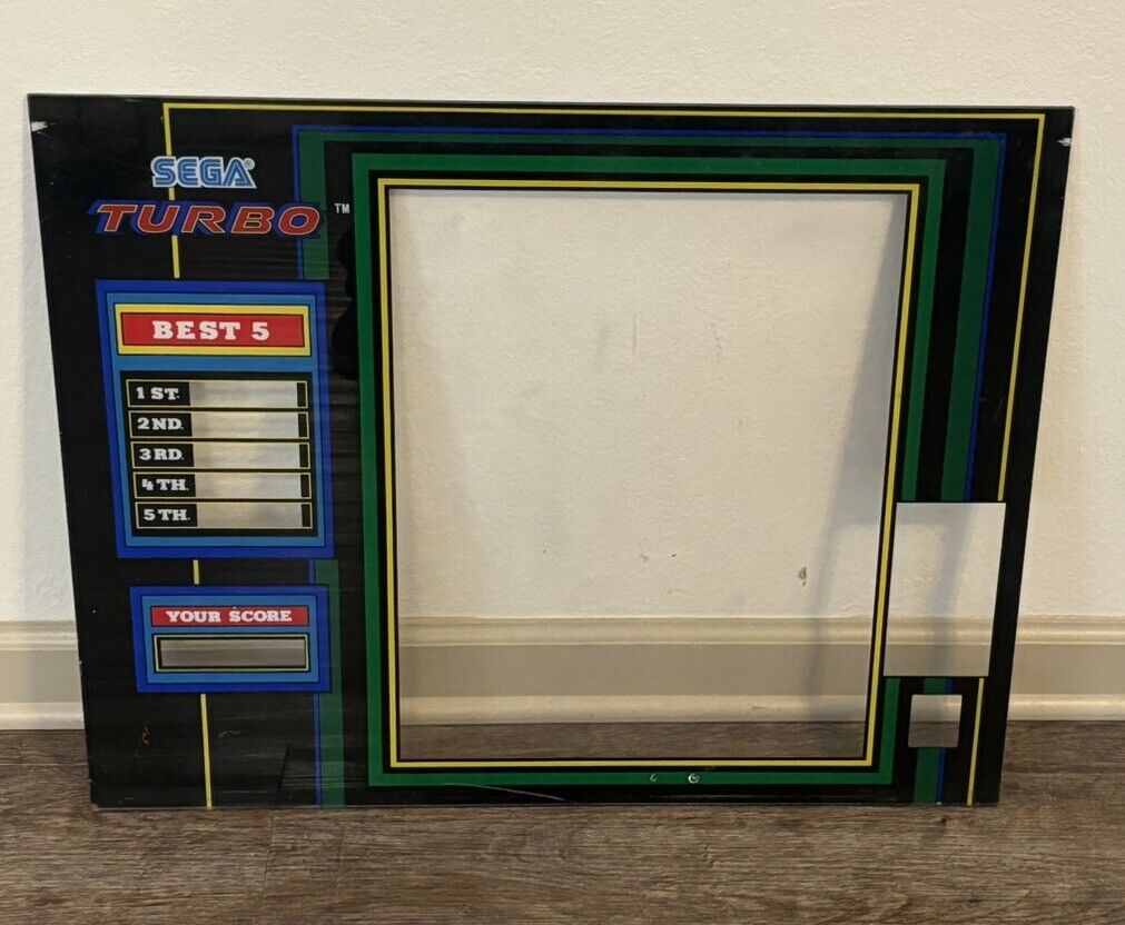 1982 SEGA Gremlin TURBO Cockpit Arcade Game 21.25\
