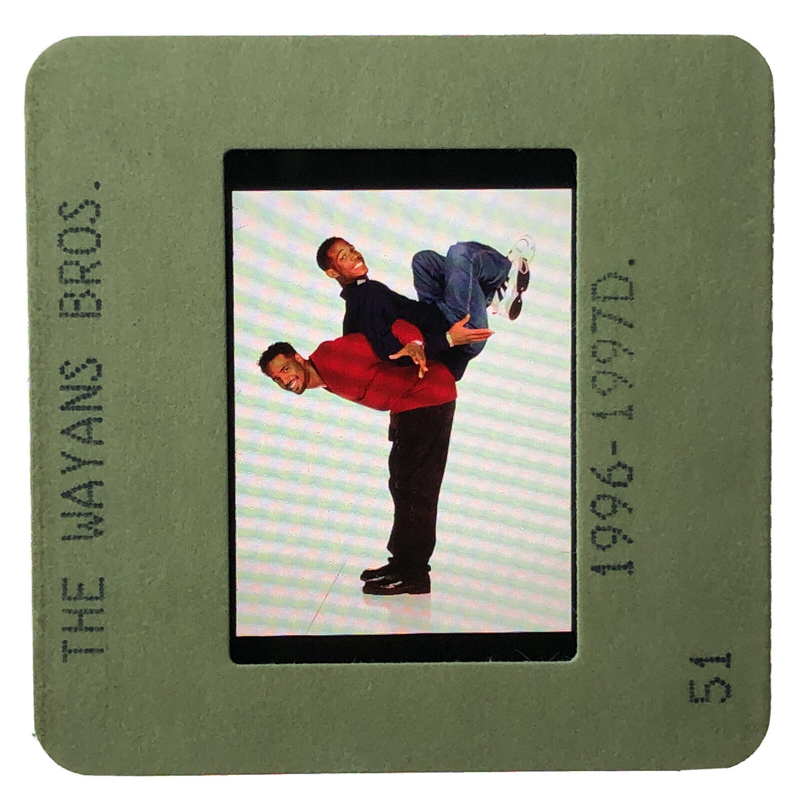 Wayans Bros The WB 96 - 97 Season Cast Marlon Shawn Wayans Promo Photo Slide 51