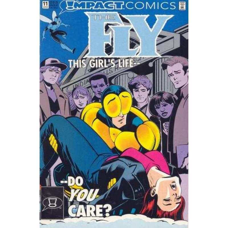 Fly #11  - 1991 series DC comics NM minus Full description below [n~