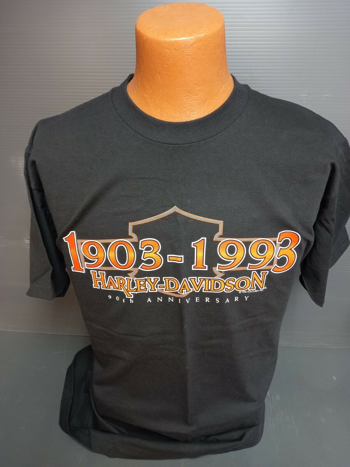 Rare Vintage Harley Davidson T-Shirt 1903-'93 90th Anniversary Kegel'sMilwaukee 