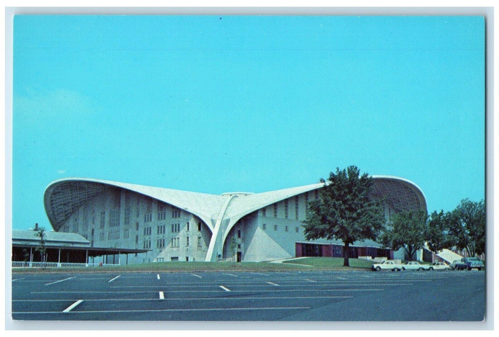 c1960's View Of Coliseum At The University Of Georgia Athens GA Vintage Postcard