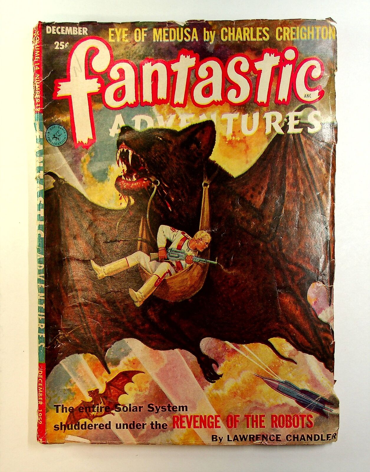 Fantastic Adventures Pulp / Magazine Dec 1952 Vol. 14 #12 GD Low Grade