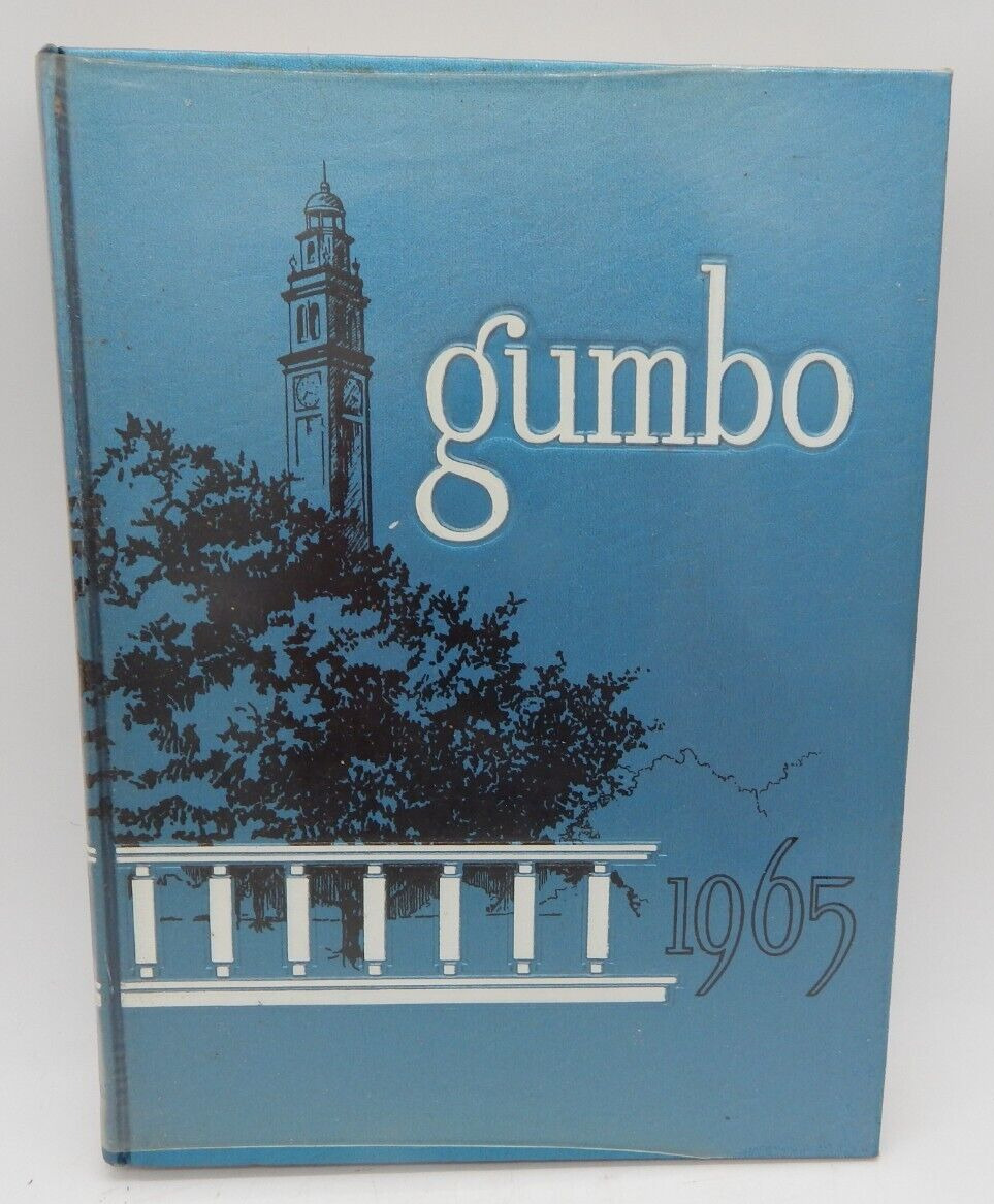 Vintage 1965 LSU Tigers Gumbo Yearbook Louisiana State Vol 65