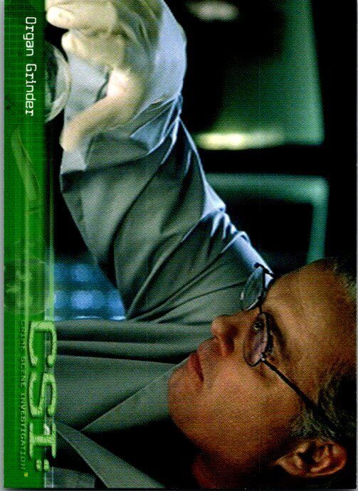 2003 Strictly Ink CSI Series 1 #34 Organ Grinder