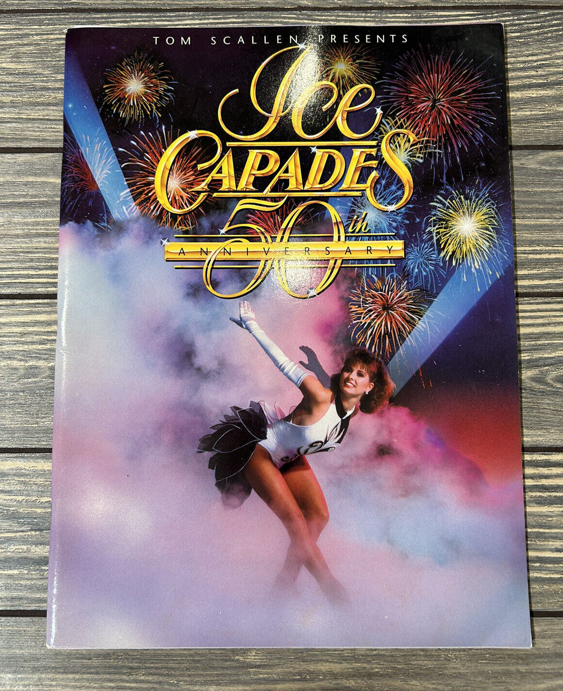Vintage 1989 Ice Capades 50th Anniversary Program Souvenir Book