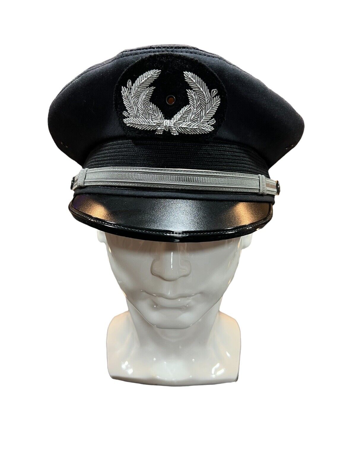 VINTAGE AMERICAN AIRLINES PILOT HAT SIZE 6 7/8, 50% WOOL, 46% POLYESTER