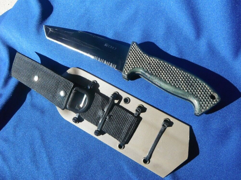 DISCONTINUED M60 SOFTB Tanto Pt/ Combo Edge Columbia River M60-14PK Combat knife