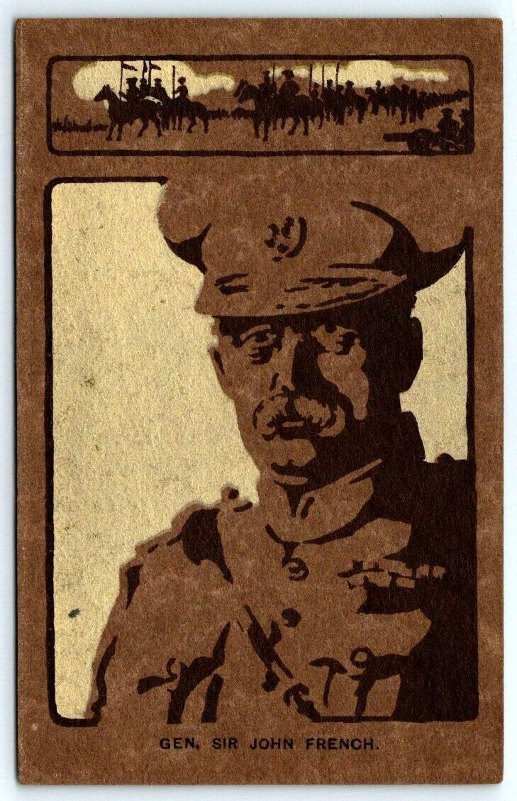 WW1  British General Sir John French Postcard