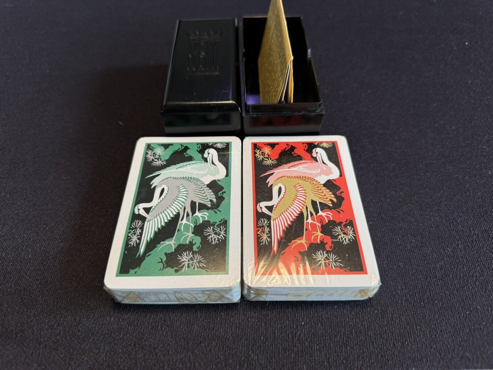 New/Sealed Vintage KEM Playing Cards “Flamingo” Full Set
