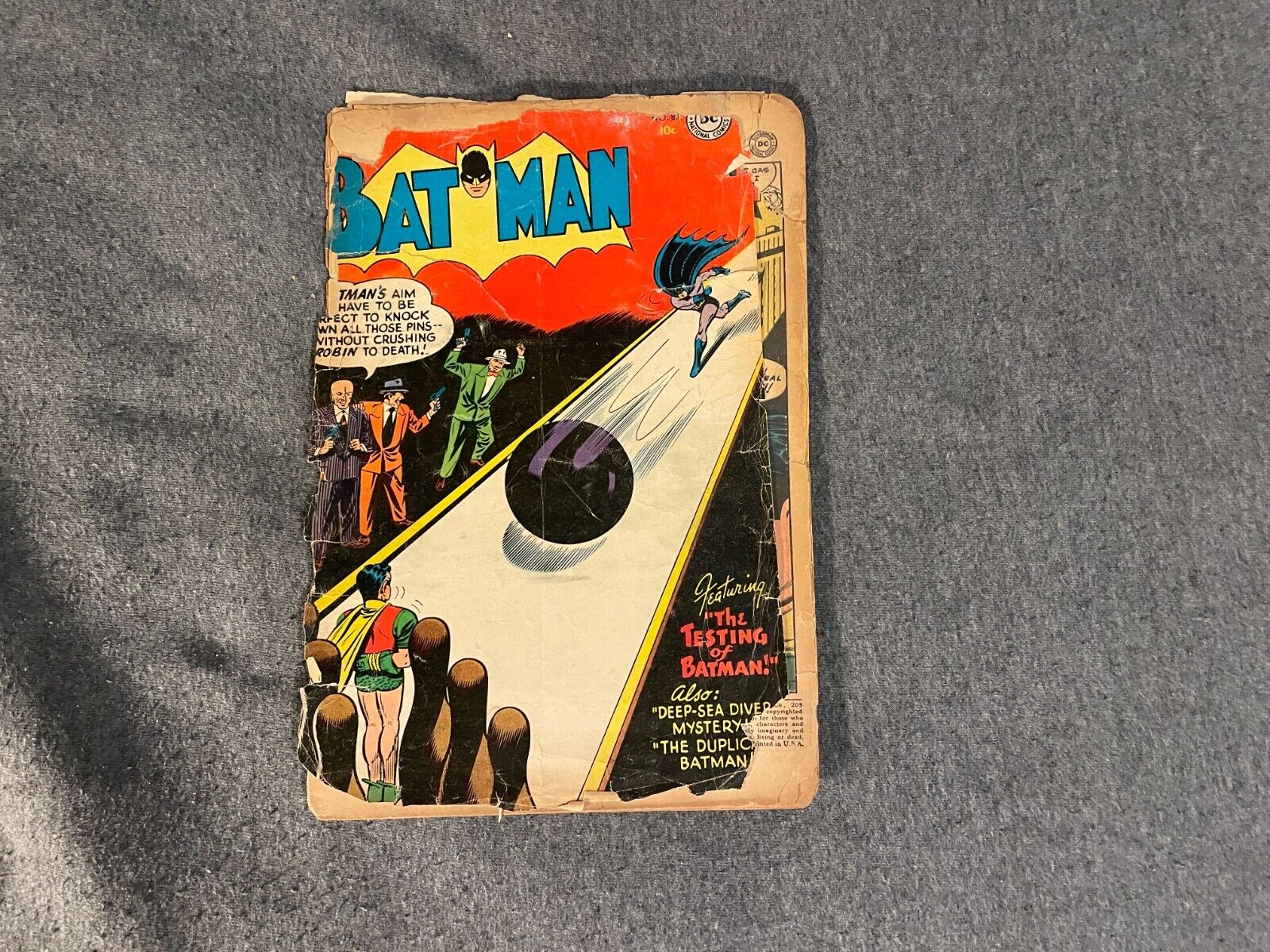 BATMAN #83 April 1954 LOW GRADE Comic Book Vintage Golden Age