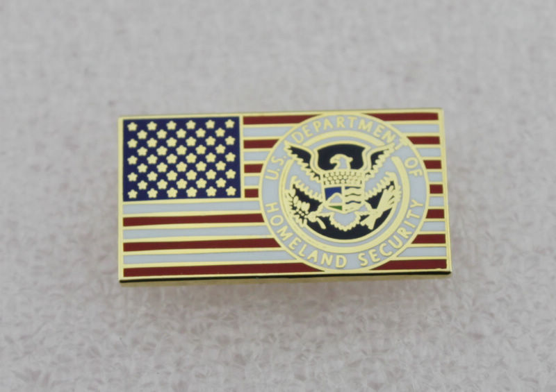 US DHS Flag Lapel Pin