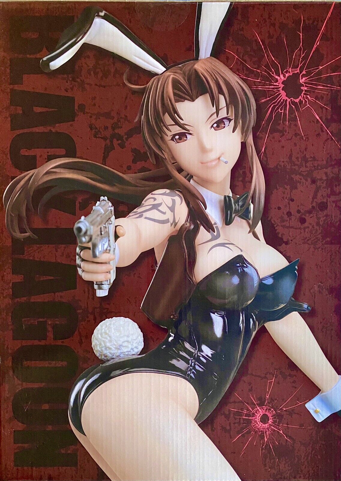 Black Lagoon Revy Bare Leg Bunny Ver. 1/4 Scale FREEing B-STYLE Figure NEW