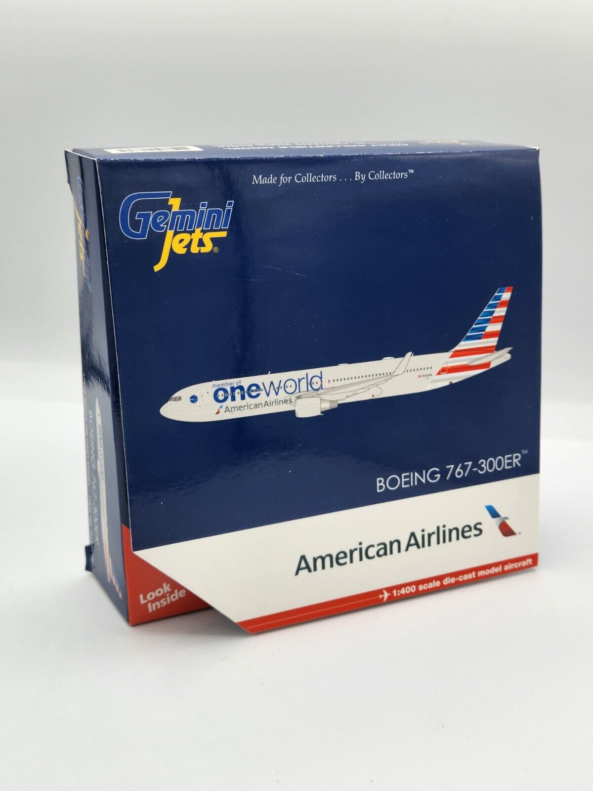 Gemini Jets American Airlines Oneworld Boeing 767-300ER N343AN 1/400 - GJAAL1680