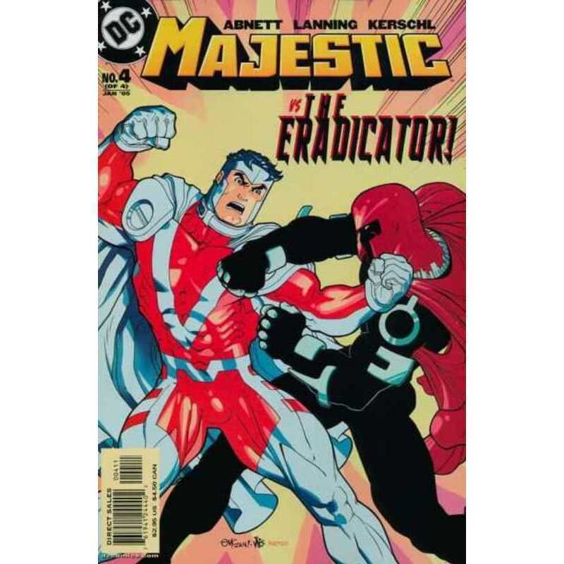 Majestic (2004 series) #4 in Near Mint condition. DC comics [b`