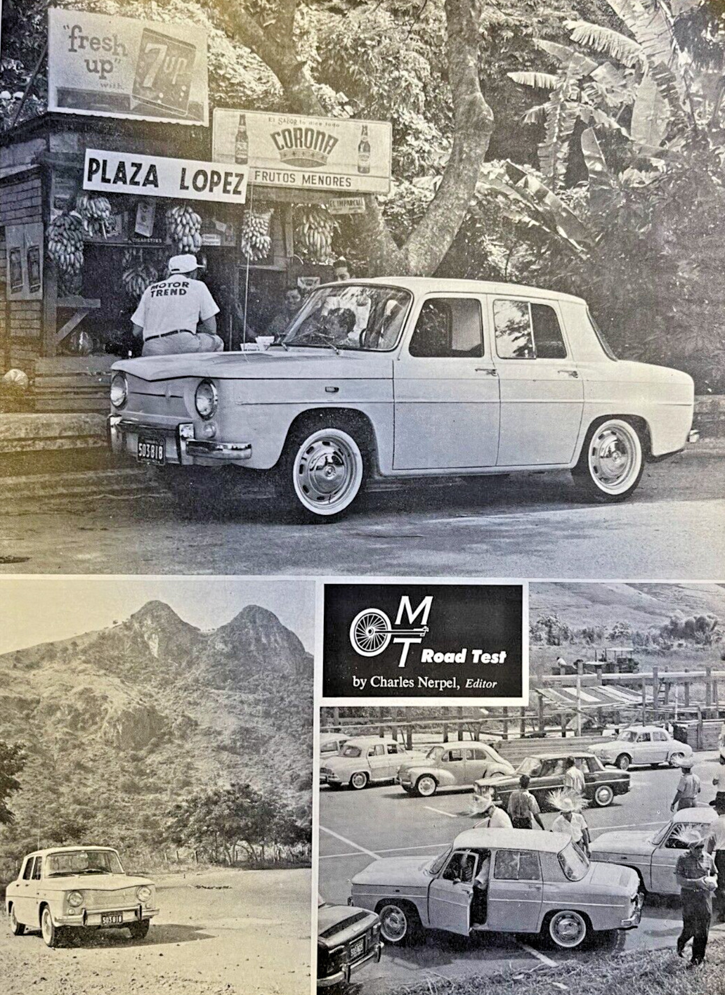 1962 Road Test Renault R-8