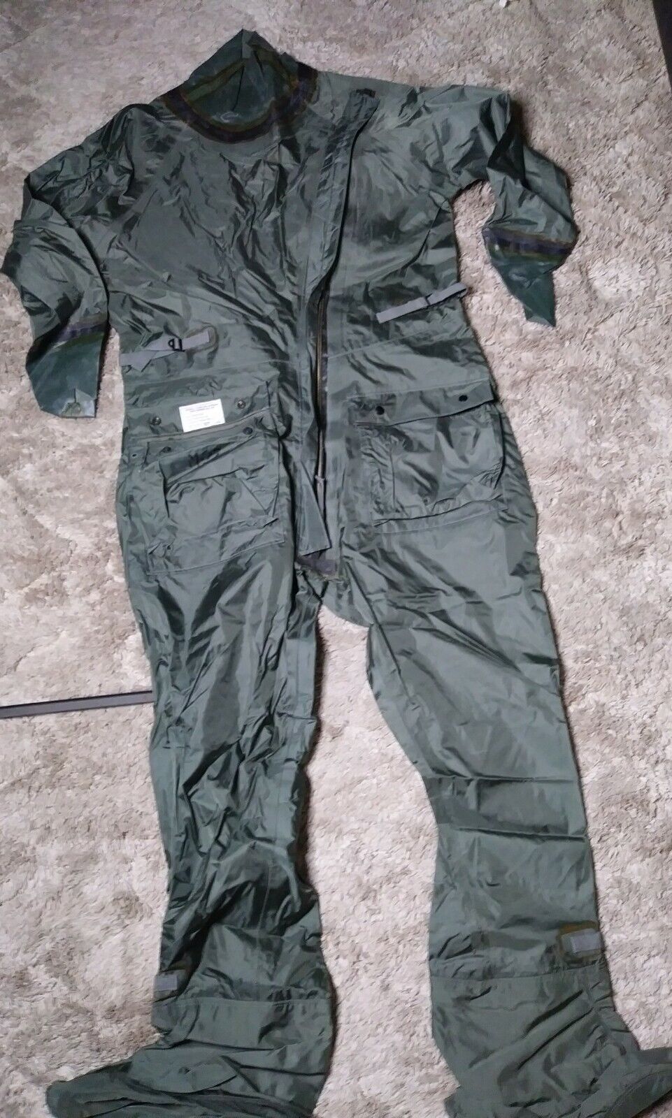 1991 Military USAF Artic Anti-Exposure Flying Coverall Quick Donning CWU-16/P L