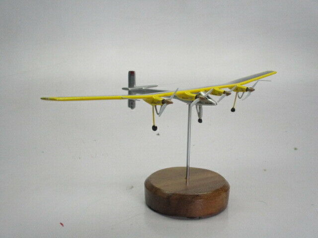 Solar Impulse Airplane Desktop Wood Model Replica Large 
