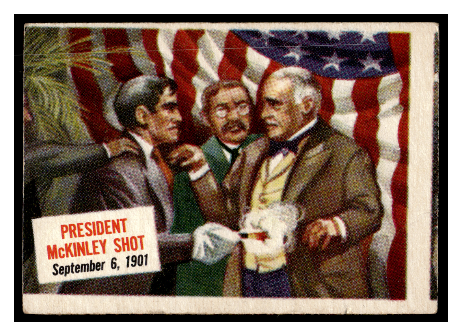 1954 Topps Scoop President McKinley Shot #14