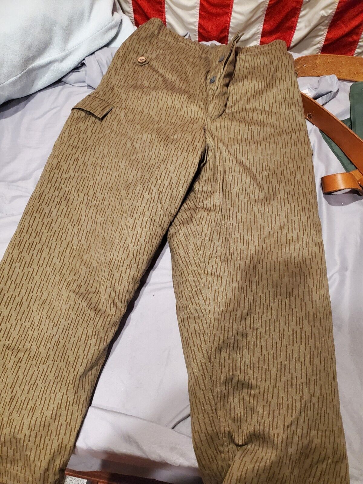 Unissued New Old Stock German Winter Strichtarn Pants