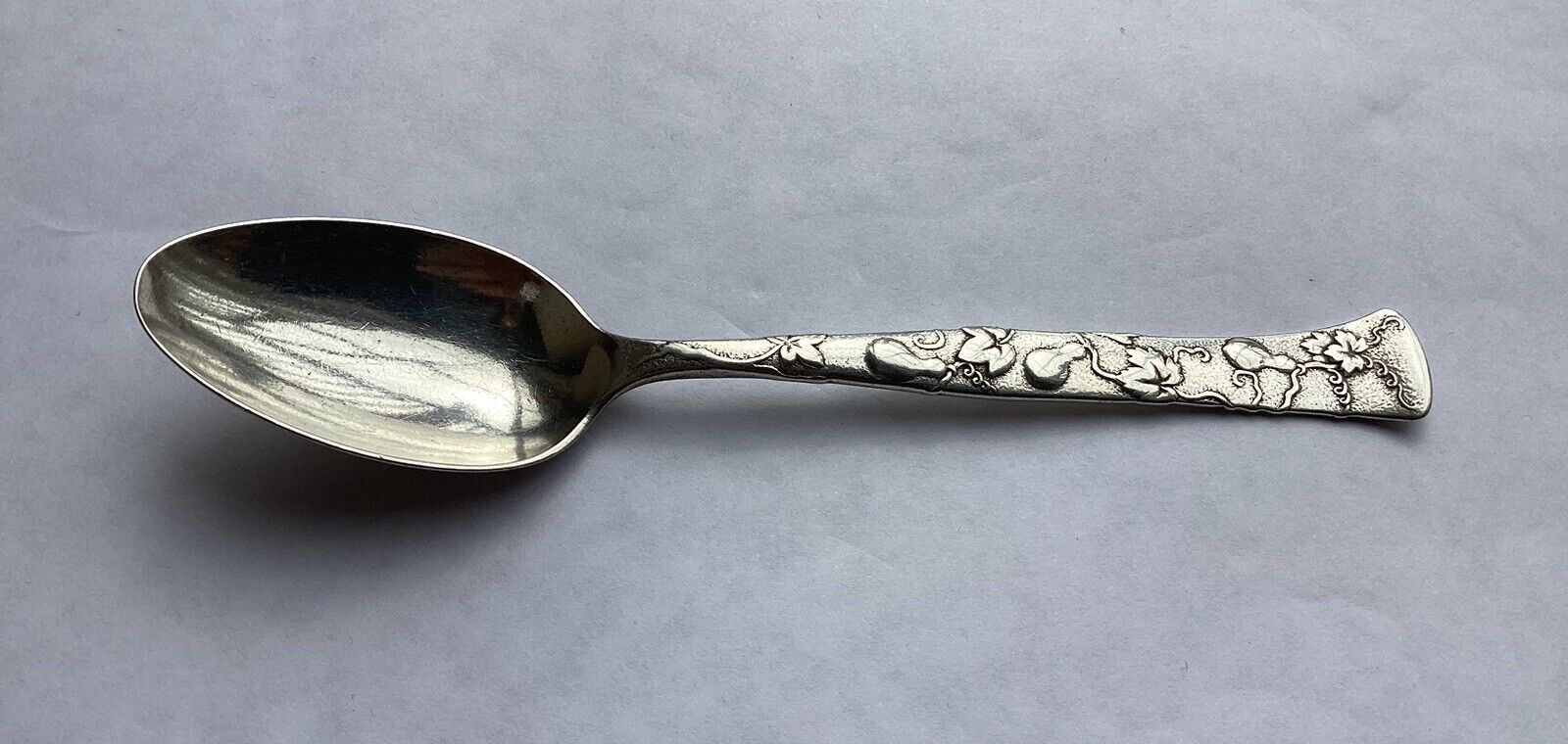 Antique Tiffany & Co. Vine Gourde Sterling Silver Spoon, 6