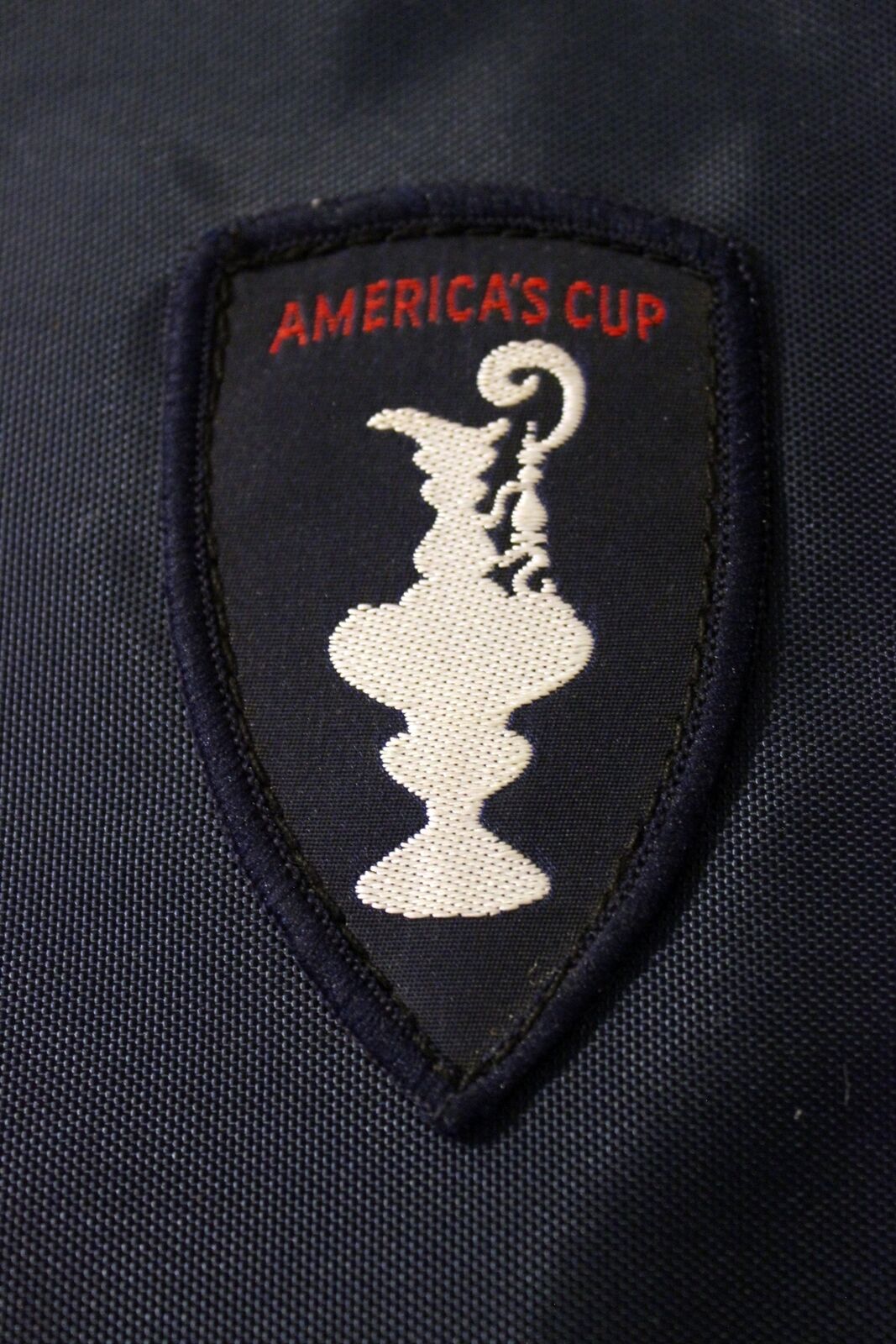 America's Cup 1983 Folio w/ Patch + Zipper Red, White & Blue Yachtwear Research