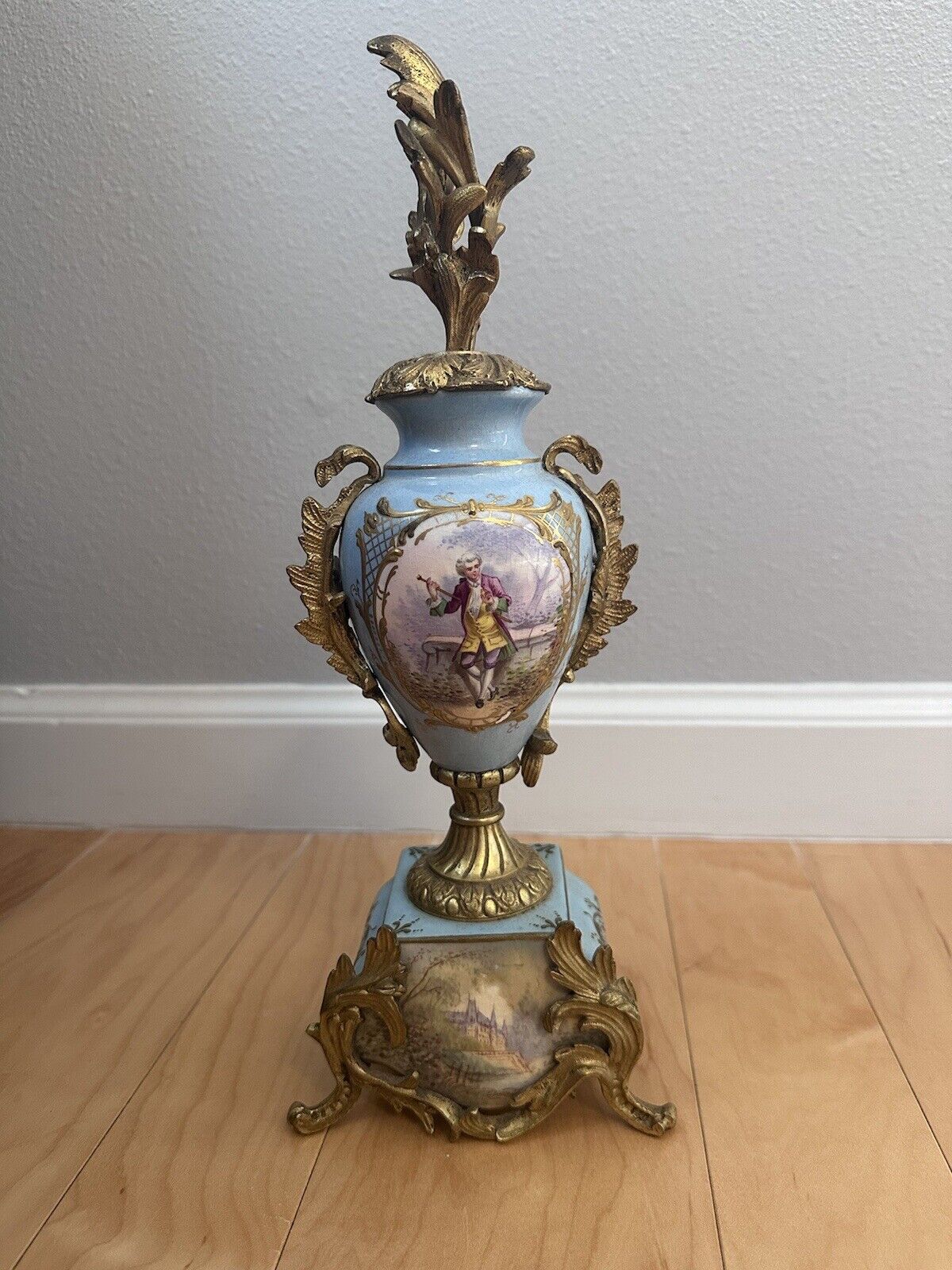 Antique French Porcelain Vase