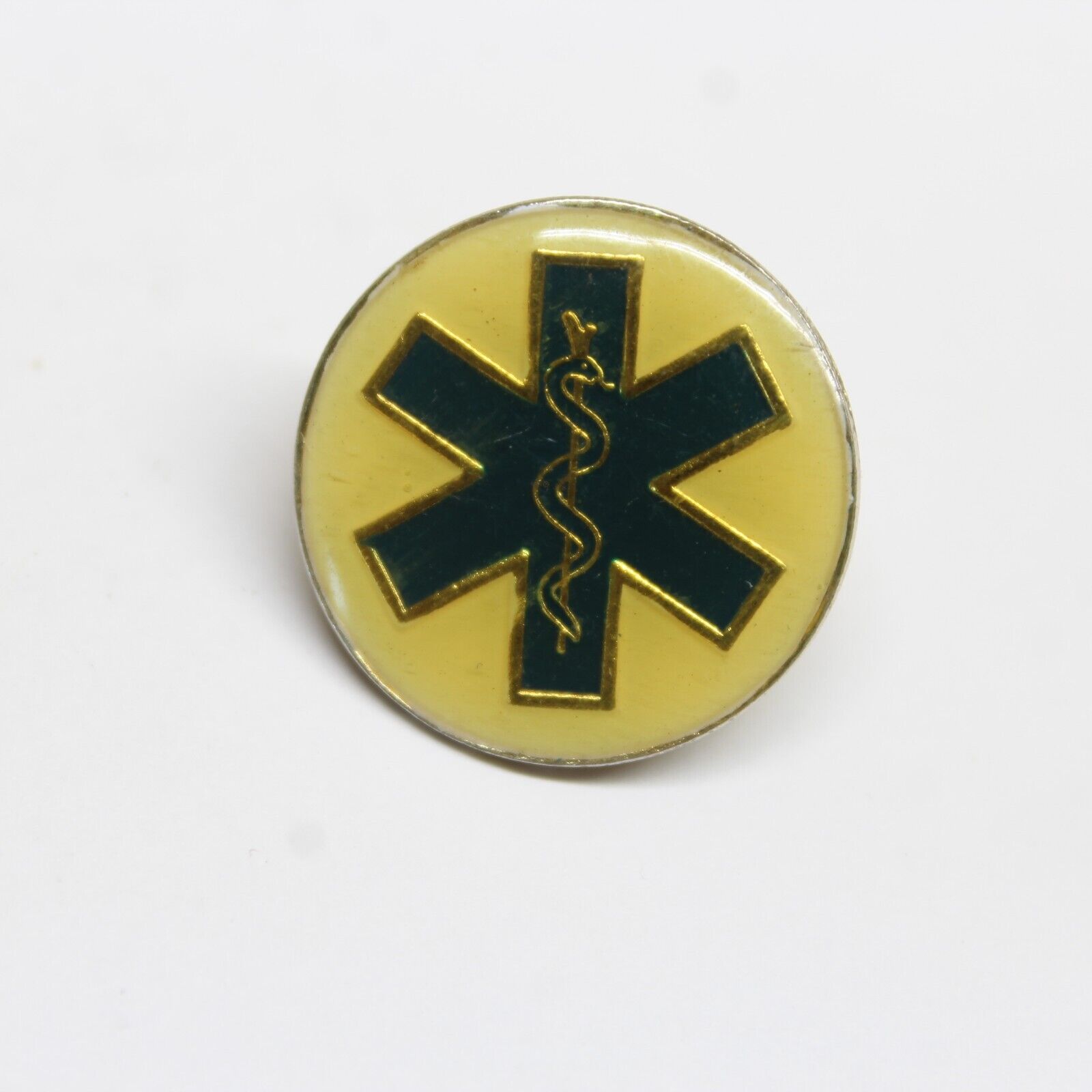 Vintage Star of Life Pin Lapel Enamel Collectible