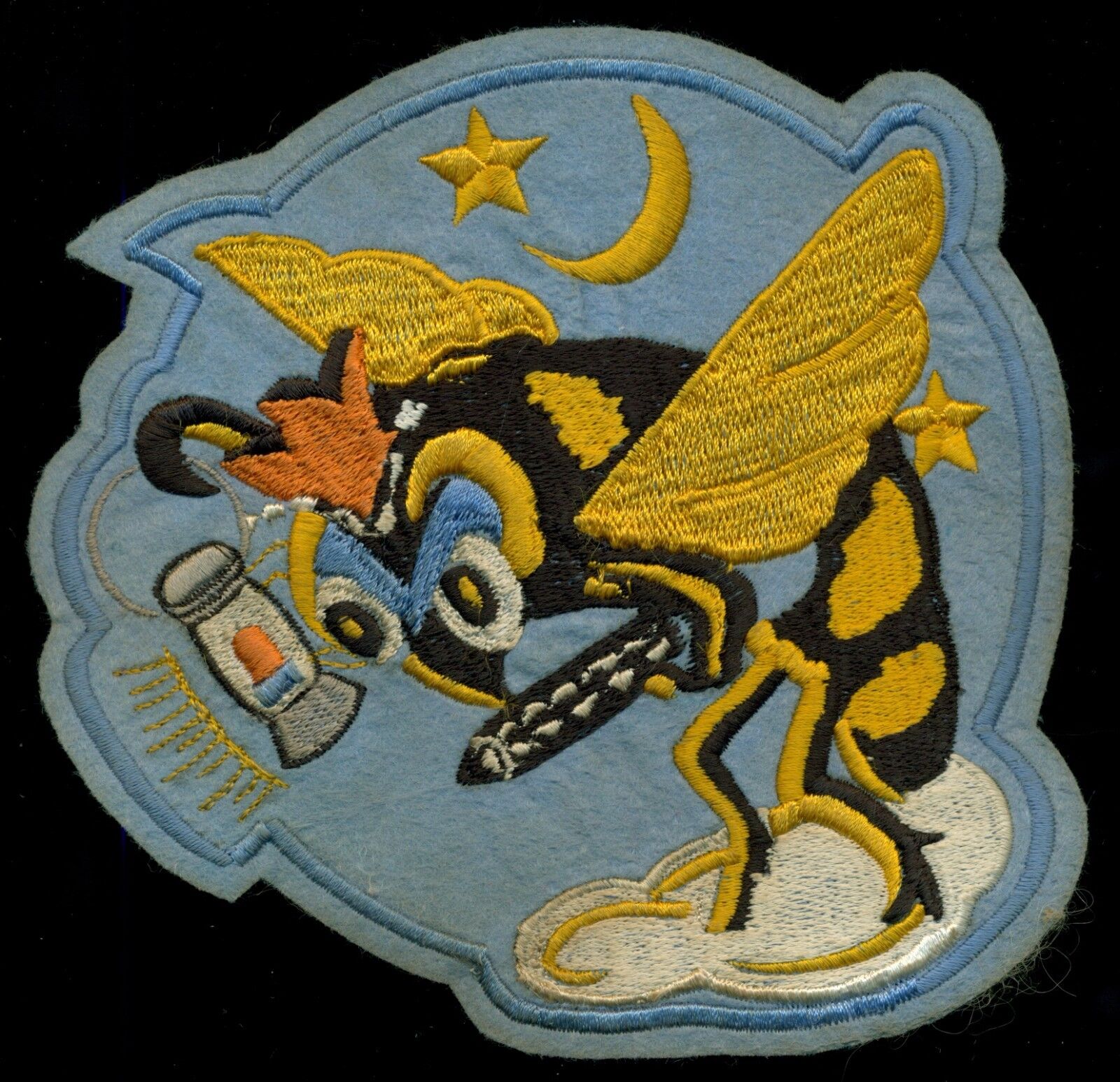 USAAF USAF WW2 or Later 418th Night Fighter Squadron Patch S-12