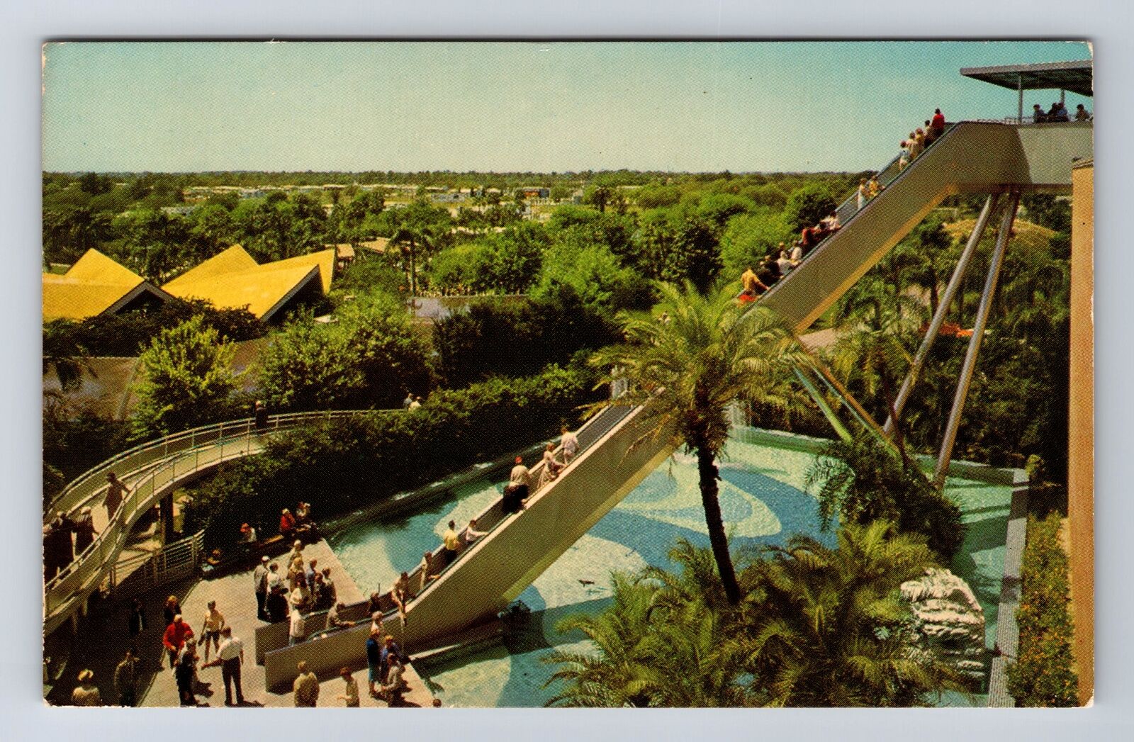 Tampa FL-Florida, Stairway To The Stars, Antique, Vintage Postcard