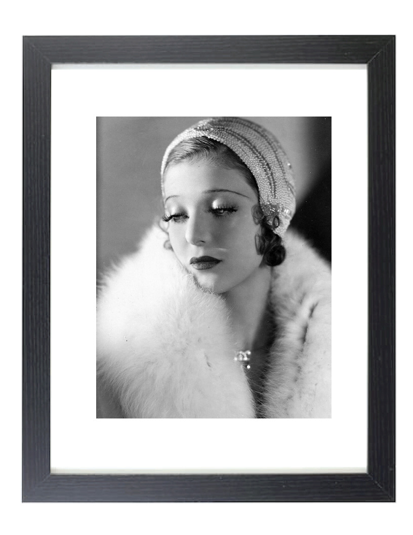 1930 Leading Lady LORETTA YOUNG Classic Matted & Framed Picture Photo