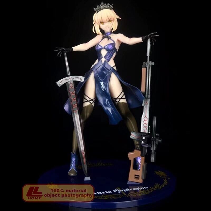 Anime Fate/stay night Altria Pendragon Saber PVC action Figure Statue Toy Gift