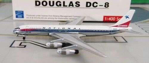 Aeroclassics ACN8008DE National Airlines DC-8-51 N8008D Diecast 1/400 Jet Model