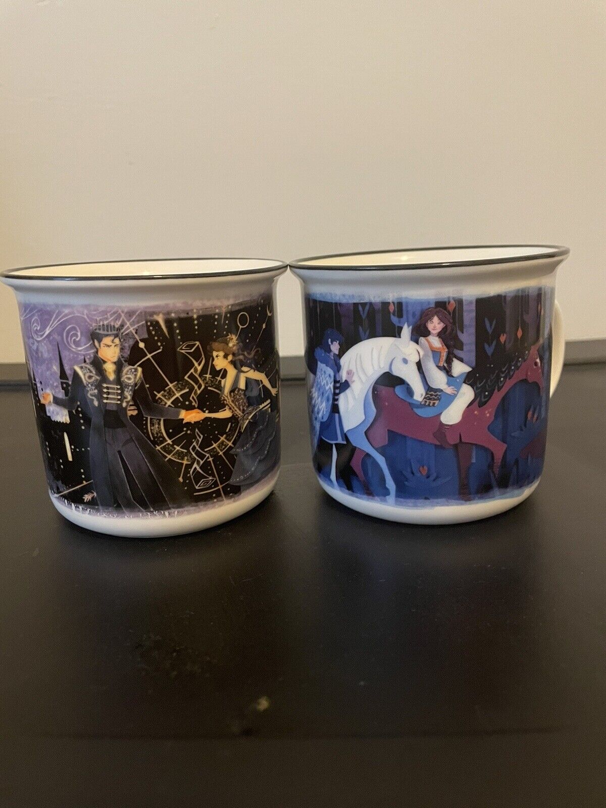 2 Illumicrate Exclusive Mugs - Kingdom Of The Wicked & The Road Through midnight