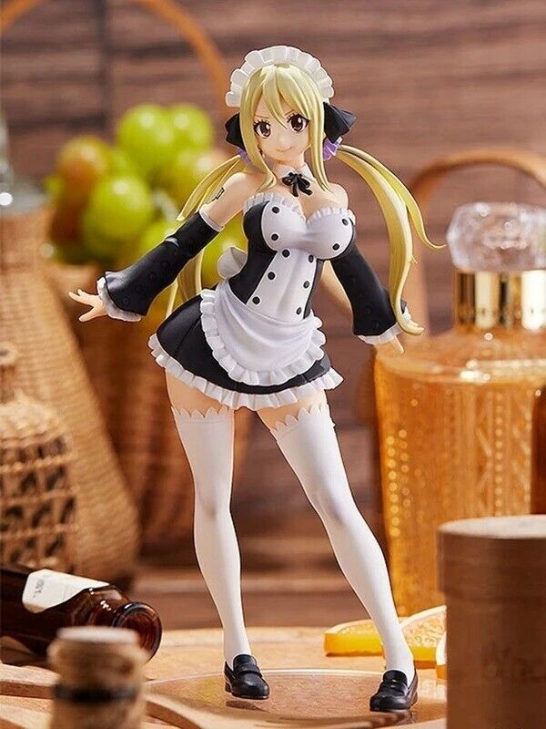 Anime Fairy Tail Lucy Heartfilia Girl PVC Action Figure Doll Statue Model Toy