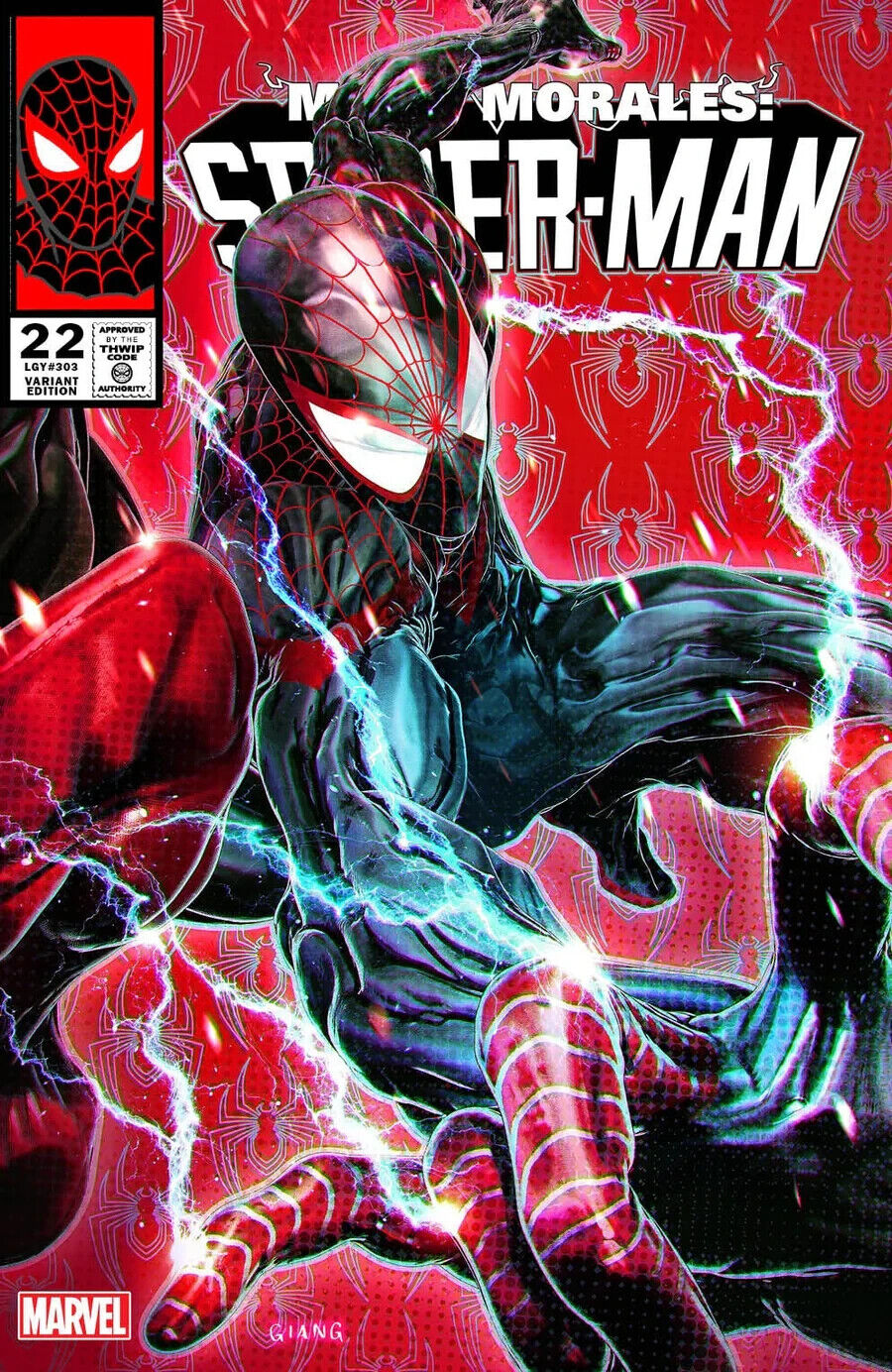 MILES MORALES: SPIDER-MAN #22 JOHN GIANG EXCLUSIVE TRADE DRESS - RELEASE 7/3