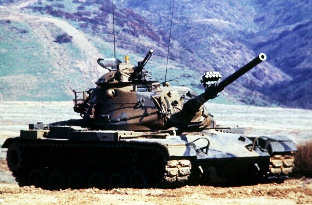 US ARMY USA M60A1 main battle tank (MBT) DD 8X12 PHOTOGRAPH