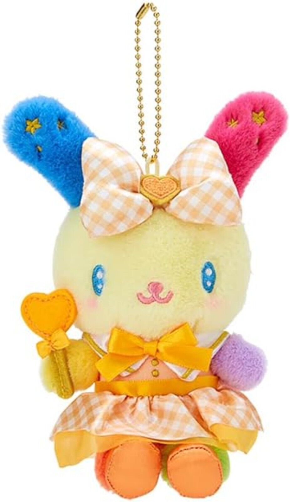 Sanrio Character Usahana Mascot Chain (Like Even More) Plush Doll New Japan