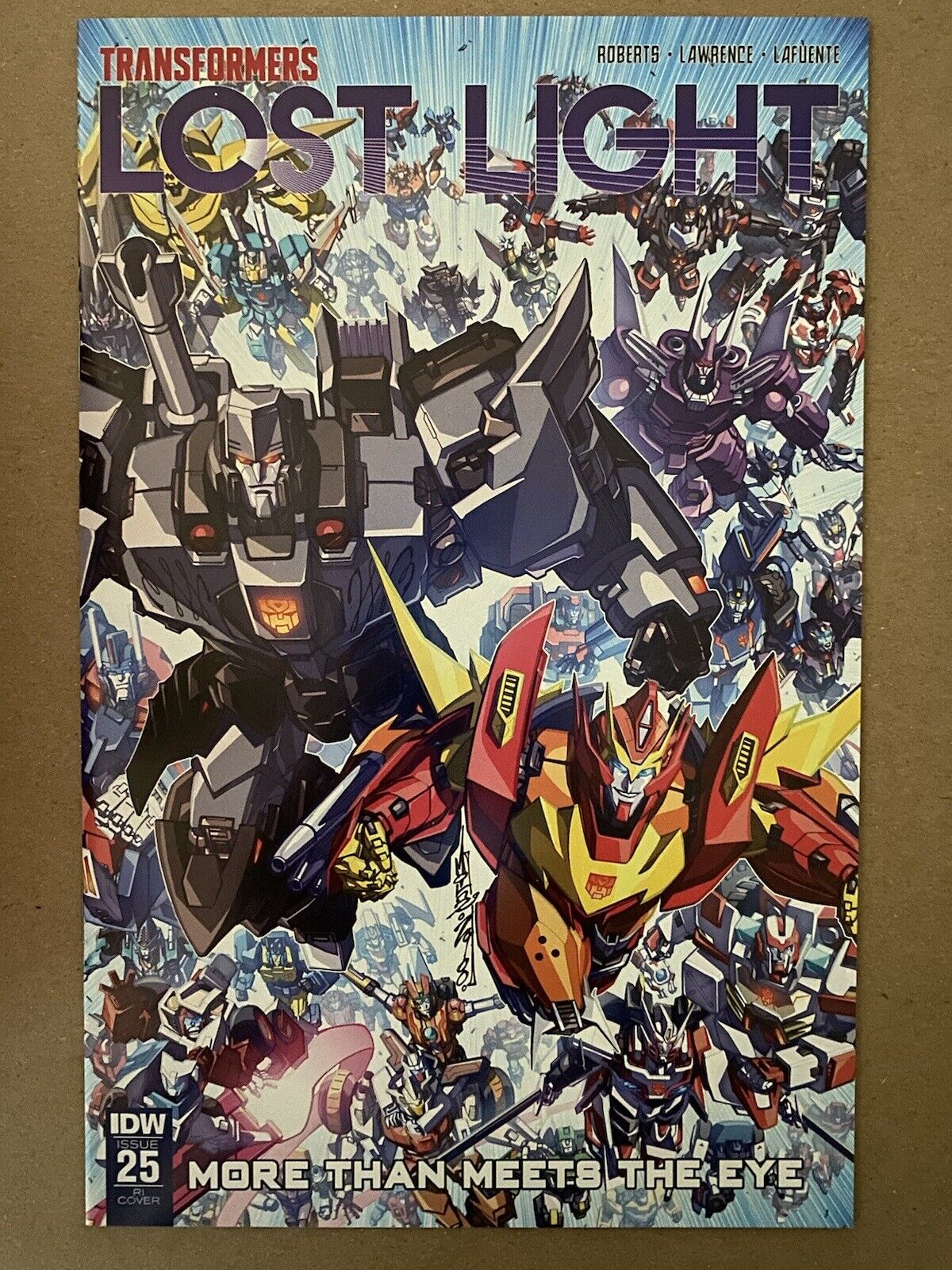 Transformers Lost Light #25 Retailer Incentive Variant IDW 2018 Comic Book NM