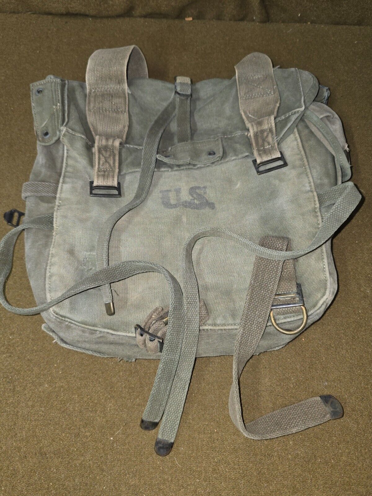 WWII US Army M-1945 Combat Field Pack