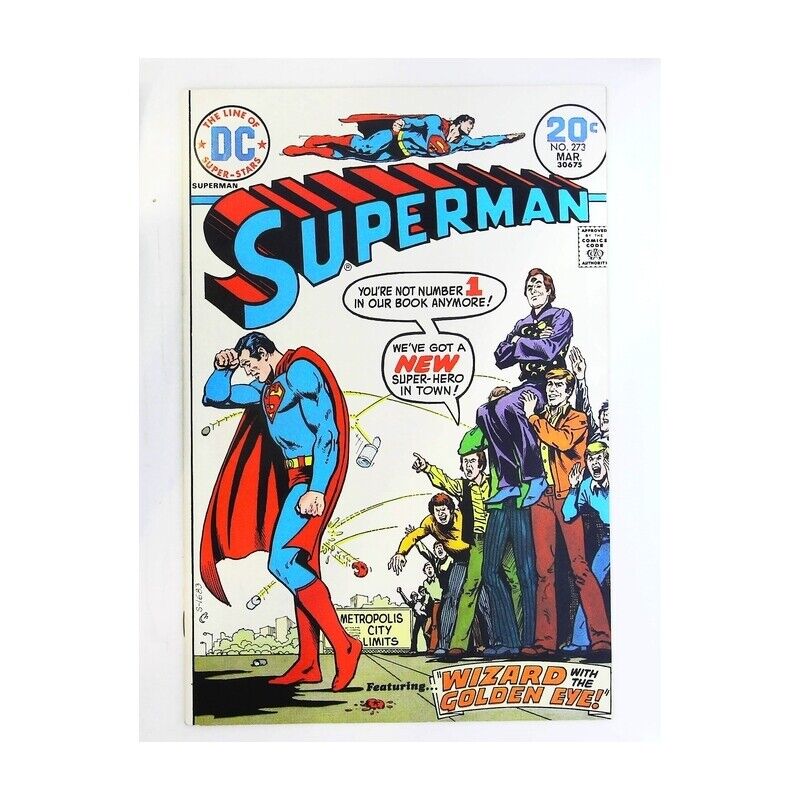 Superman #273  - 1939 series DC comics VF+ Full description below [t.