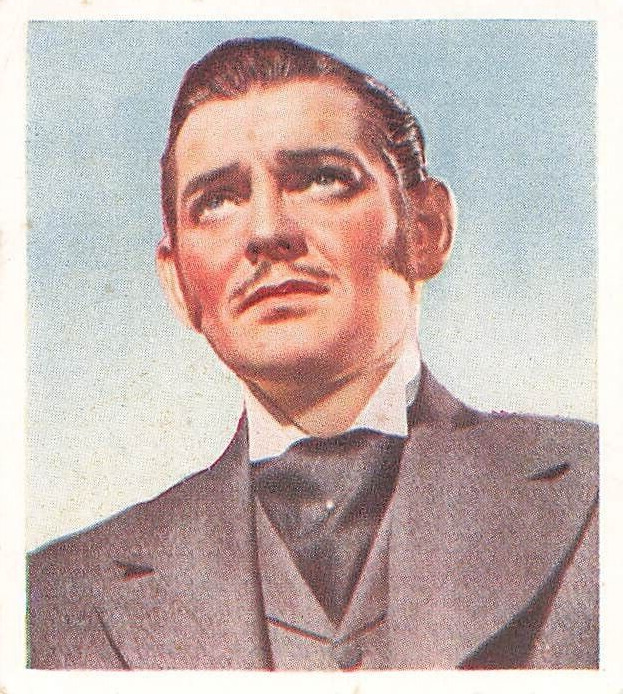 1939 Clark Gable Godfrey Phillips Characters Come to Life Mini Promo Card