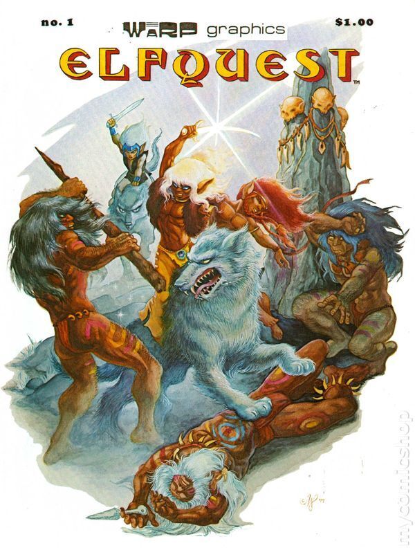 Elfquest Magazine #1, 1st Printing VG 1978 Stock Image