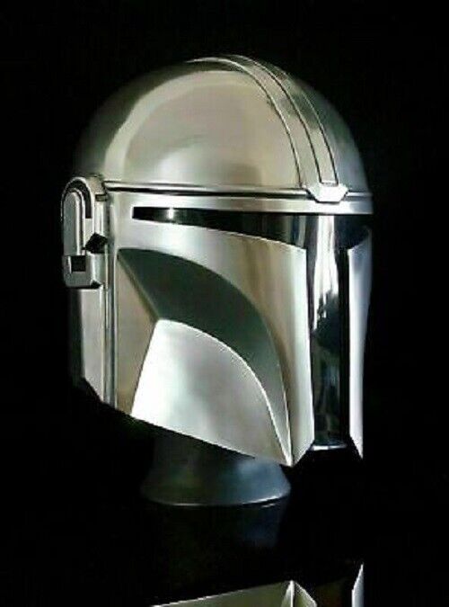 Steel Black And Silver Series Combo pack Helmet Full Mask Star Wars Mandalorian